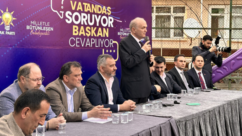DÜZCE BELEDİYE BAŞKANI ÖZLÜ, MAHALLELİLERLE BİR ARAYA GELİYOR
