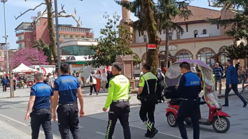 TRAFİĞE KAPALI ALANLARDA MOTOSİKLET DENETİMİ