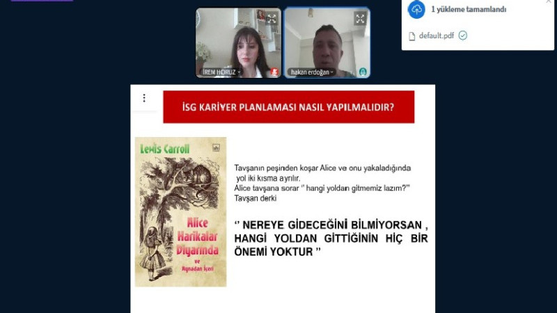 İSG SEMİNERİ ÖĞRENCİLERDEN YOĞUN İLGİ GÖRDÜ