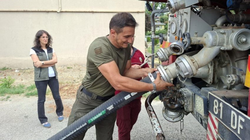 DÜZCE'DE YENİ YANGIN İŞÇİLERİ VE OPERATÖRLERE EĞİTİM 