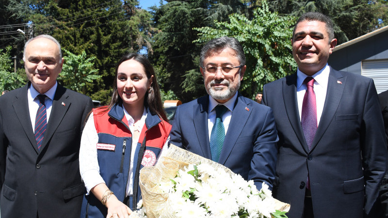 TARIM VE ORMAN BAKANI YUMAKLI DÜZCE'DE  
