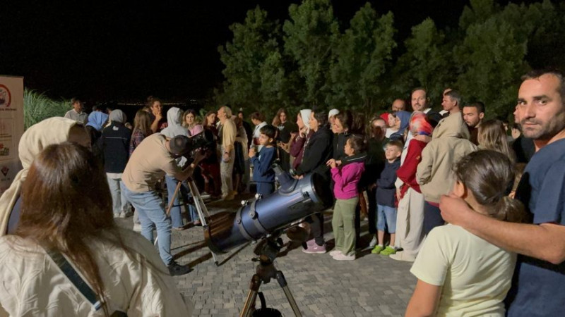 METEOR YAĞMURU ETKİNLİĞİ, DOLDU TAŞTI 