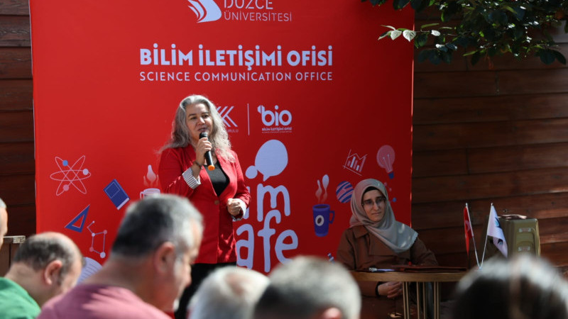 DÜ BİLİM KAFE ETKİNLİĞİ AKÇAKOCA’DA GERÇEKLEŞTİRİLDİ
