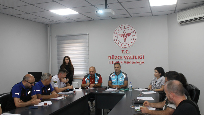 TAMP KAPSAMINDA MASA BAŞI TATBİKATI GERÇEKLEŞTİRİLDİ