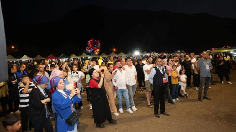 ASLAN, GÖLORMANI KÖYÜ’NDE FESTİVALE KATILDI