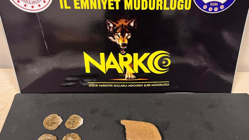 DÜZCE'DE UYUŞTURUCU OPERASYONU