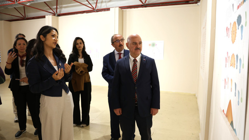 VERİLERLE SÜRDÜRÜLEBİLİRLİK SERGİSİ AÇILDI