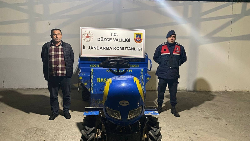 ÇALINAN PAT PAT JANDARMA TARAFINDAN BULUNDU 