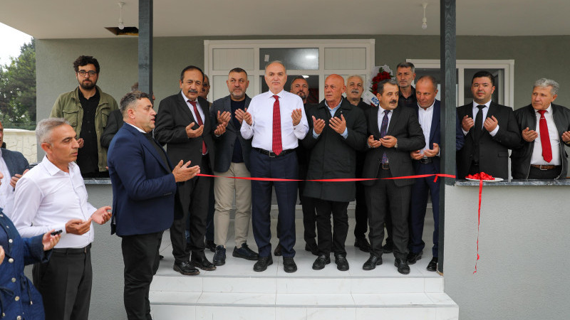 ŞOFÖRLERİN MOLA ALANI TAMAMLANDI