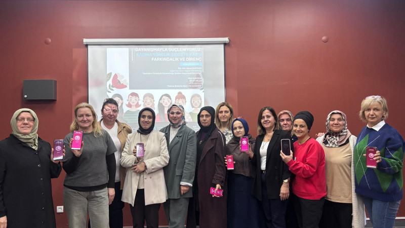 ŞİDDETSİZ BİR TOPLUM İÇİN  GÜÇ BİRLİĞİ VURGUSU