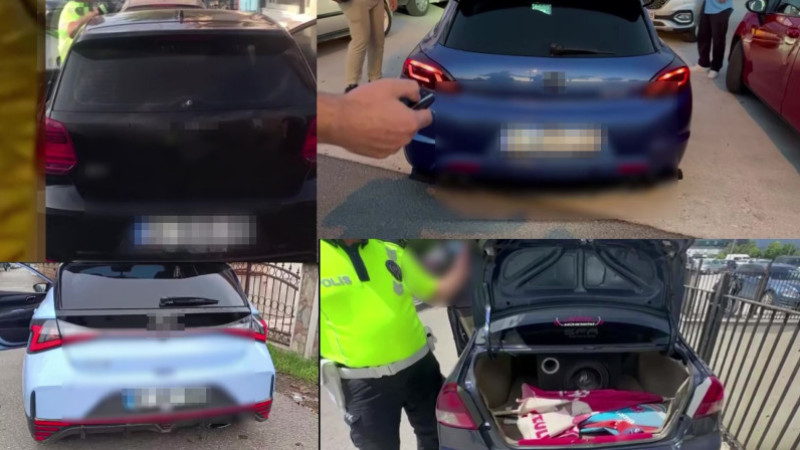 DÜZCE’DE ÇEVREYİ RAHATSIZ EDEN 116 SÜRÜCÜYE CEZA