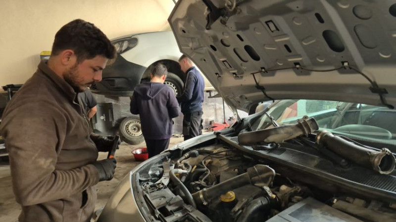 AKÇAKOCA MUHTARLARINDAN ZİYARET