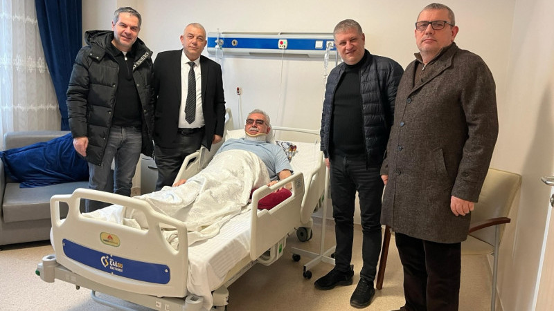 ACAR’A ‘GEÇMİŞ OLSUN’ ZİYARETİ  