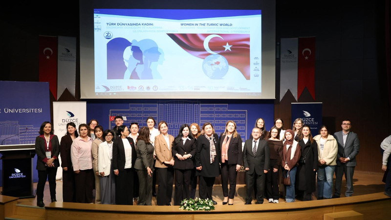 TÜRK DÜNYASINDA KADIN SEMPOZYUMU BAŞARIYLA TAMAMLANDI