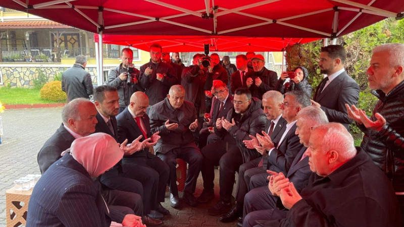 BİNALİ YILDIRIM’DAN DÜZCE’DE TAZİYE ZİYARETİ