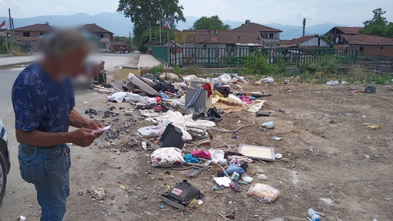 ÇEVREYİ KİRLETEN ŞAHSA PARA CEZASI UYGULANDI