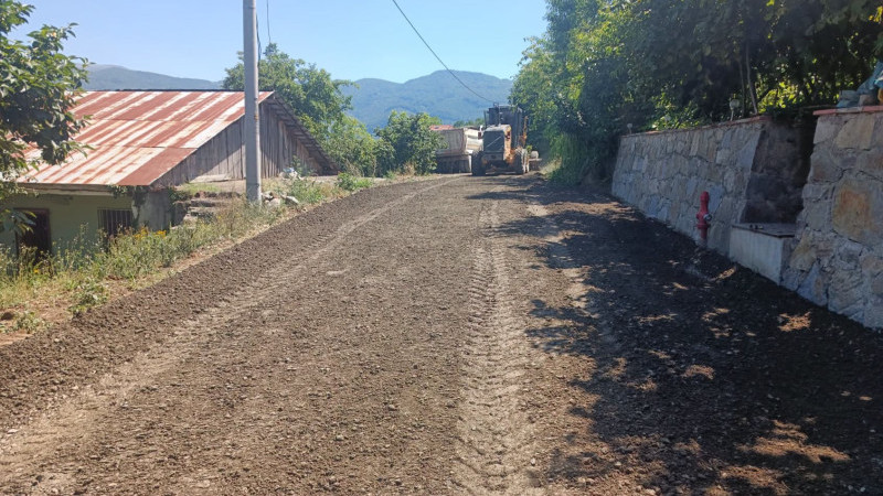SOĞUK ASFALT HAZIRLIĞI YAPILIYOR