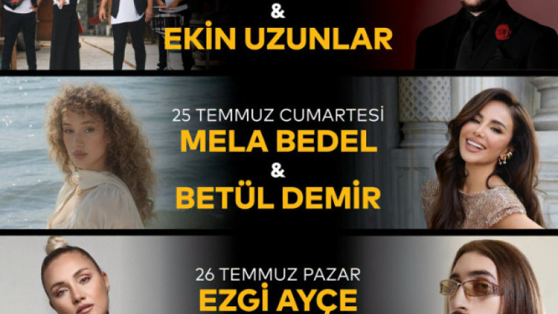 AKÇAKOCA’DA YAZ KONSERLERİ BAŞLIYOR