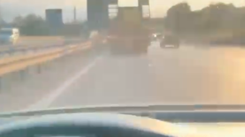 TRAFİKTE DEHŞET ANLARI