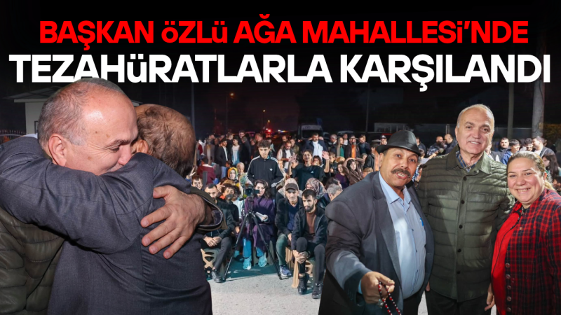 ÖZLÜ: “BİZ GERÇEK BELEDİYECİLİK YAPIYORUZ”