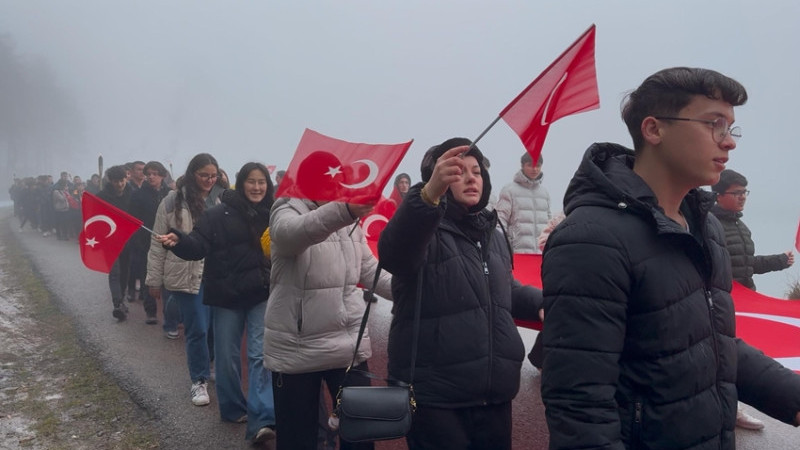 SARIKAMIŞ ŞEHİTLERİ ANISINA YÜRÜYÜŞ  