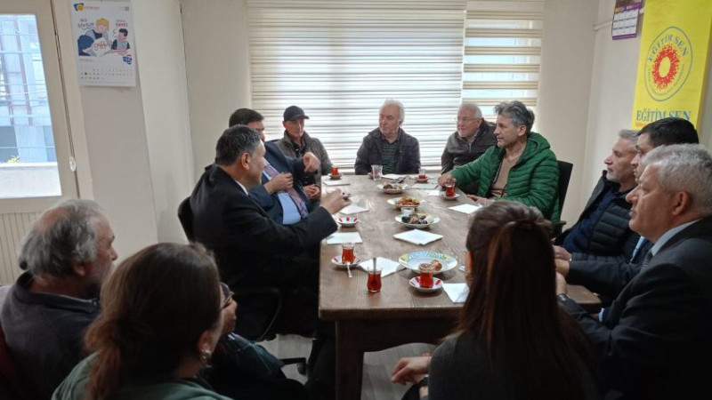 KÖRÖĞLU VE ACAR KESK BİLEŞENLERİYLE BİR ARAYA GELDİ