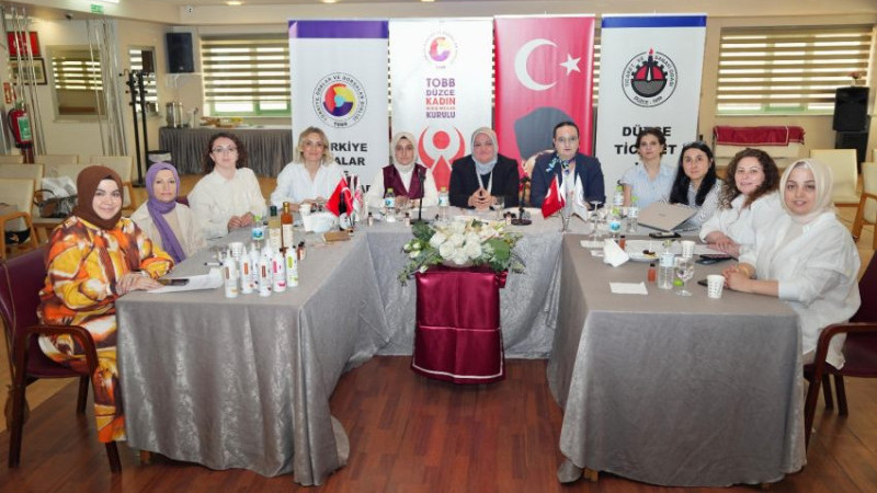 KADIN GİRİŞİMCİLER BÖLGE TOPLANTISI GERÇEKLEŞTİRİLDİ