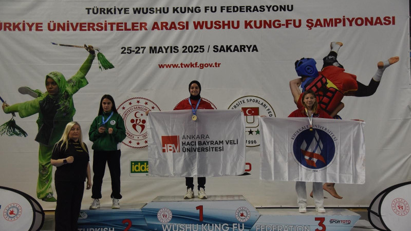 WUSHU TÜRKİYE ŞAMPİYONASI’NDAN DİKKAT ÇEKEN BAŞARI