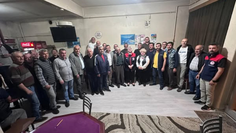 ÇELTİK ÜRETİCİLERİYLE BİR ARAYA GELDİLER