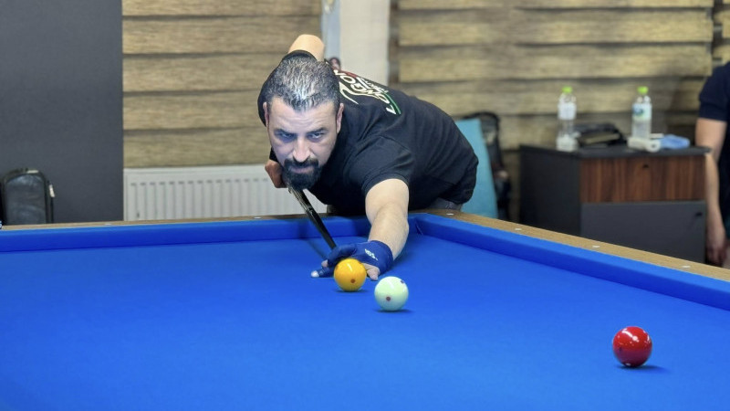 BİLARDO MÜSABAKALARINA 42 SPORCU KATILDI