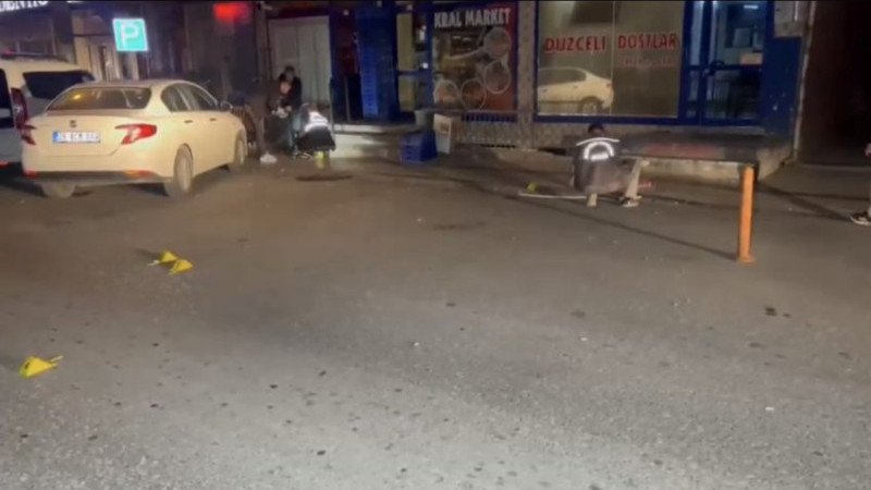 DÜZCE'DE SİLAHLI KAVGADA 1 KİŞİ YARALANDI