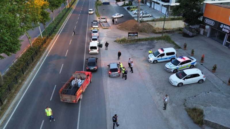 DRON DESTEKLİ DENETİMLER SÜRÜYOR  