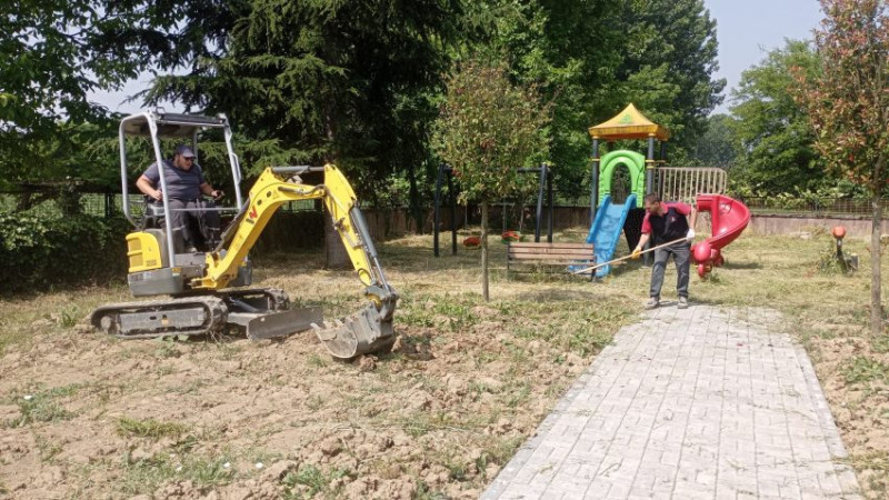 PARK VE YEŞİL ALANLAR UNUTULMADI