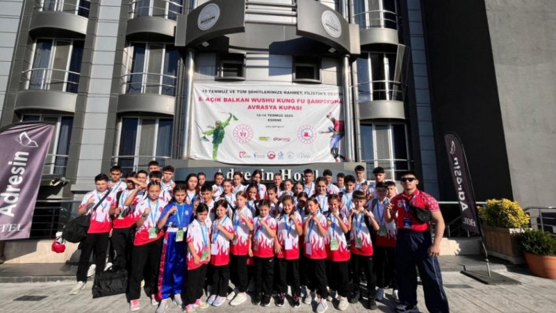 WUSHU’DA 30 MADALYA KAZANDILAR