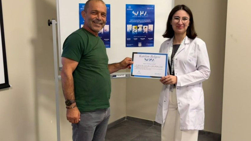 SAHA SAĞLIK ELÇİLERİ EĞİTİMLERİ DEVAM EDİYOR