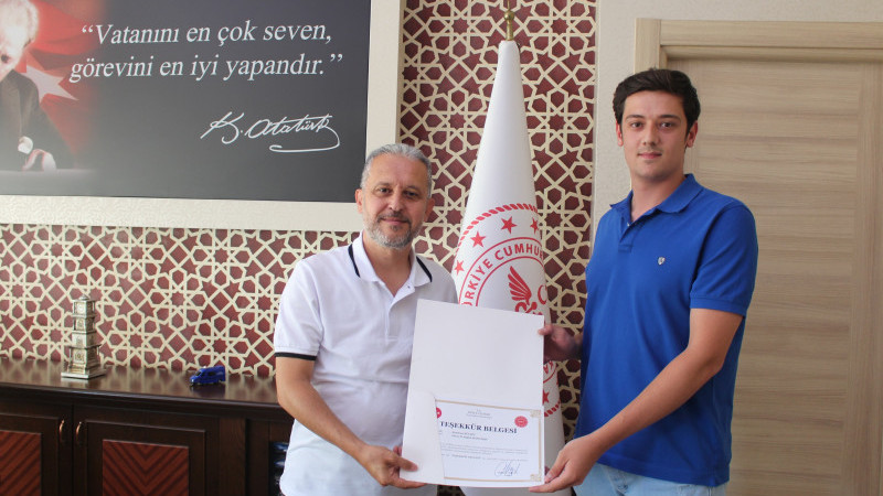 FİLM FESTİVALİNİN SAĞLIKÇILARINA TEŞEKKÜR 