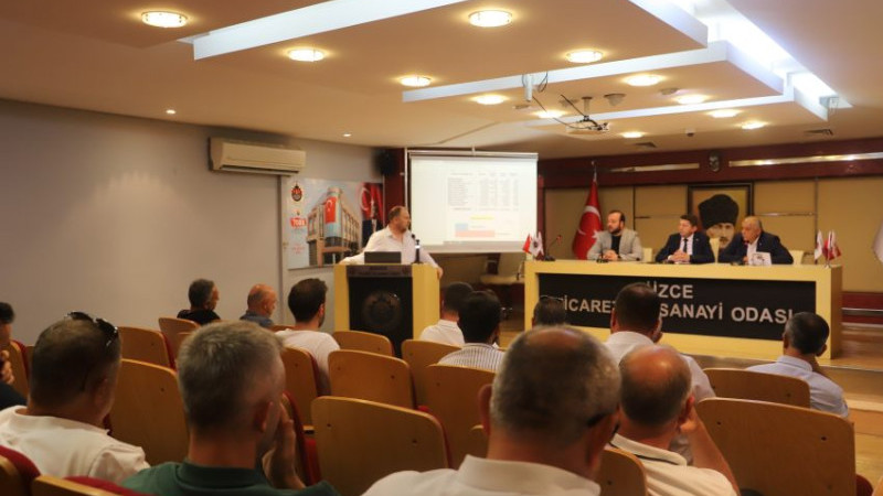 TSO MECLİSİNDE GÜNDEM DÜZCE FUARI OLDU