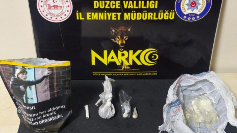 DÜZCE’DE UYUŞTURUCU OPERASYONU 