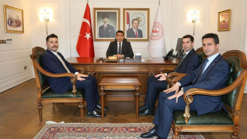 VALİ ASLAN, KAYMAKAM ADAYLARINI AĞIRLADI  
