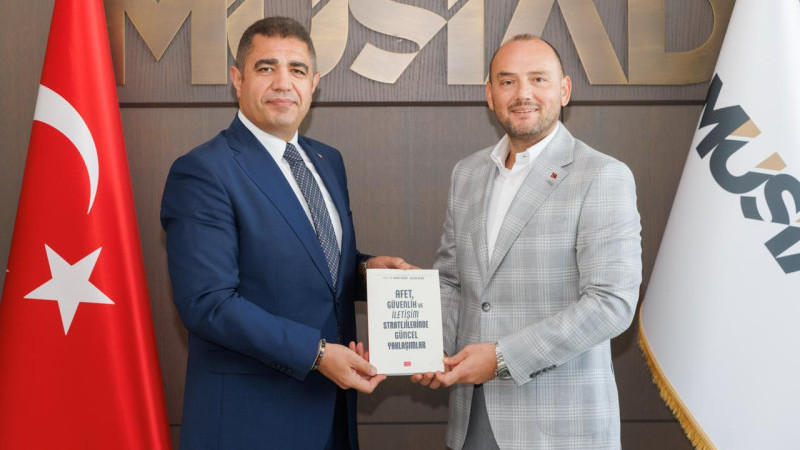 VALİ ASLAN, MÜSİAD GENEL MERKEZİ’Nİ ZİYARET ETTİ 