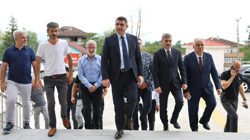 ORHANGAZİ BEÇİ İLKOKULU İNŞAATI İNCELENDİ 