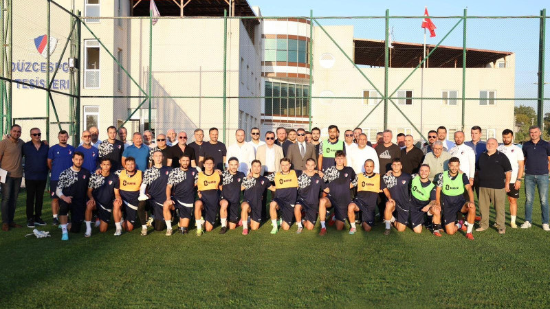 DÜZCESPOR’A DESTEK  