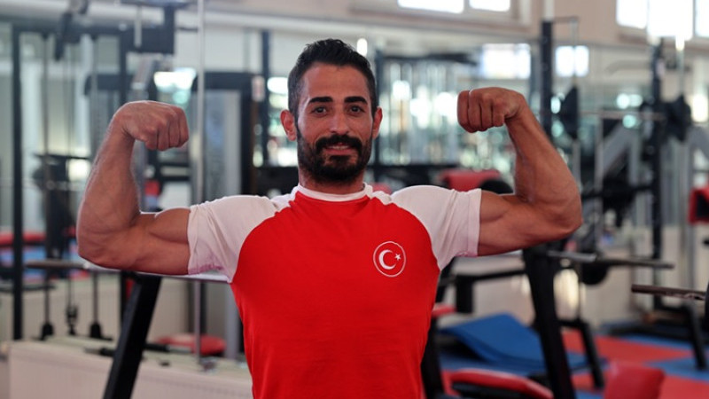 MİLLİ BİLEK GÜREŞÇİSİ AĞBAL'IN HEDEFİ ALTIN MADALYA