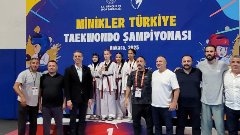 NARİN ÜLKÜ ASLANHAN TÜRKİYE İKİNCİSİ