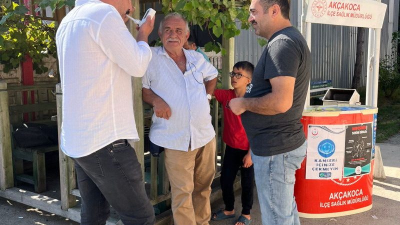 SİGARA BIRAKMA KONUSUNDA BİLGİLENDİRİLDİLER