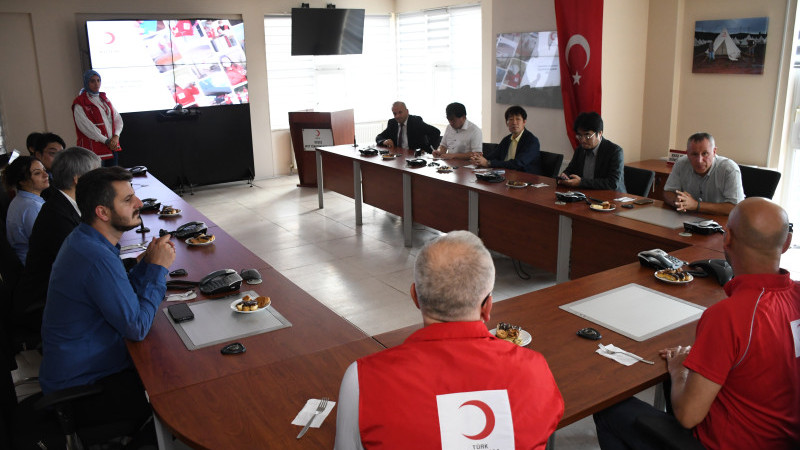 KAYNAŞLI, JAPON AKADEMİSYENLERİ AĞIRLADI