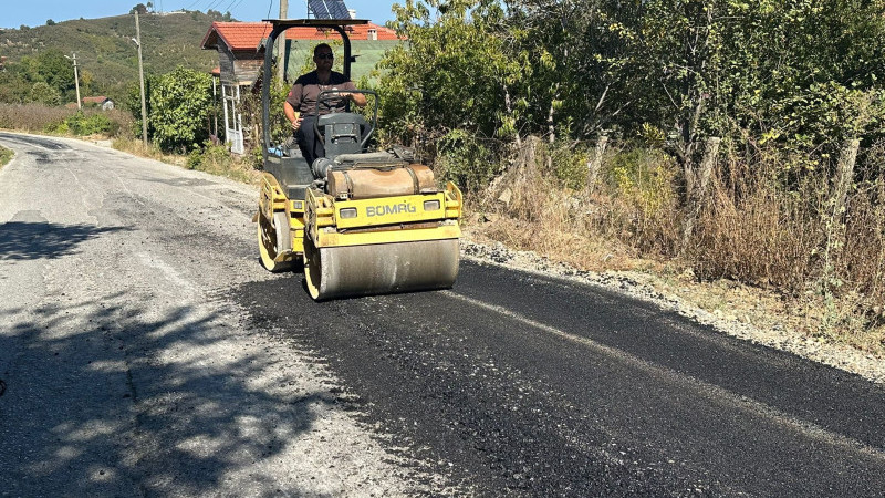 KÖYLERDE YOL GÜVENLİĞİ SAĞLANIYOR