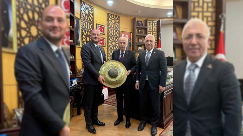 ÖZDEMİR, BAHÇELİ İLE GÖRÜŞTÜ