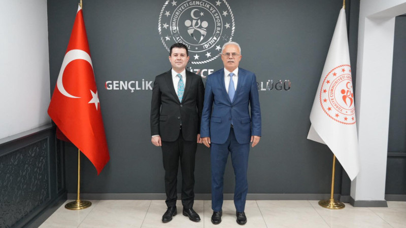 GÖLYAKA KAYMAKAMI BİRCAN, ARSLANTÜRK’Ü ZİYARET ETTİ