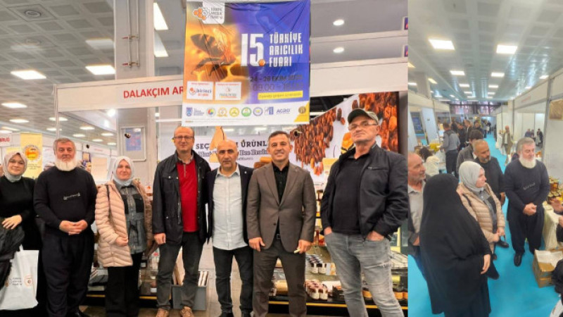 DÜZCELİ ARICILAR ANKARA’DA ARICILIK FUARINI ZİYARET ETTİ